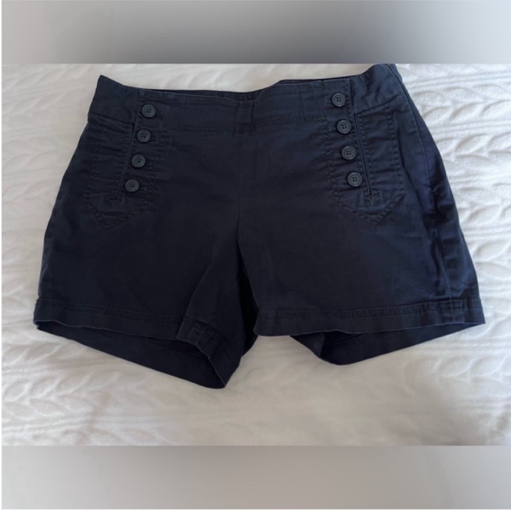 Banana Republic Black High Waist Shorts